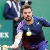 Stan Wawrinka a passé le 1er tour dans le Challenger d'Aix-en-Provence KEYSTONE/EPA/SEBASTIEN NOGIER